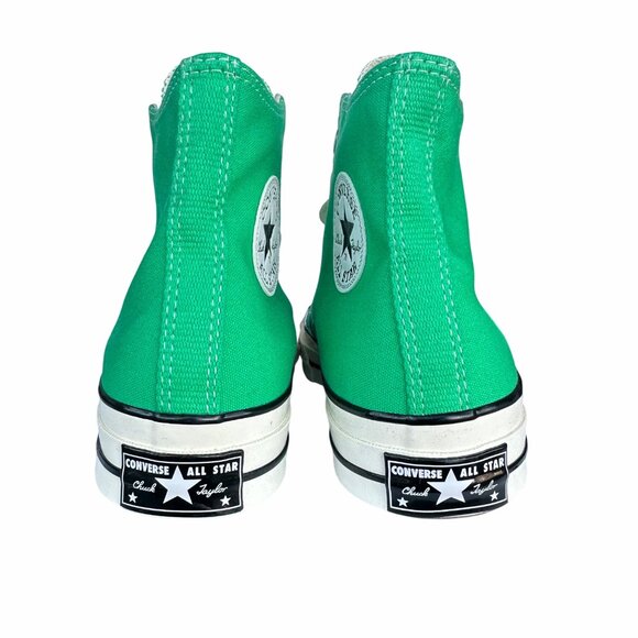 ⭐Converse Chuck 70 Hi Green Canvas Men shoes Sz 8.5 Retro Sneaker A08613F New - Picture 6 of 12
